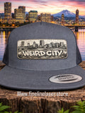 Charcoal weird city hat